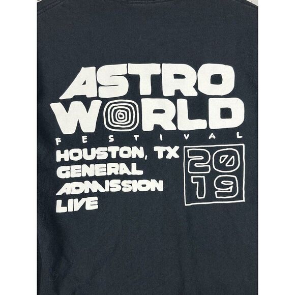 Astroworld Festival AUTHENTIC Staff Shirt Travis Scott Cactus Jack Summer Medium - Picture 3 of 4